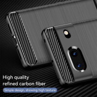 Google Pixel 7 Carbon Hülle Outdoor Case Back Cover Handy Tasche Handyhülle