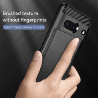Google Pixel 7 Carbon Hülle Outdoor Case Back Cover Handy Tasche Handyhülle