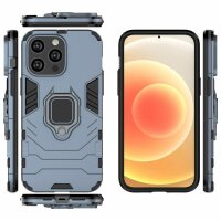 Handyhülle für Apple iPhone 14 Pro – Ring Panzer Cover Türkis