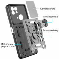 Handyhülle Xiaomi Redmi 10C Handy Tasche Hülle Outdoor Case TPU Silikon Bumper