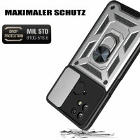 Handyhülle Xiaomi Redmi 10C Handy Tasche Hülle Outdoor Case TPU Silikon Bumper