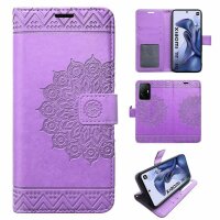 Handy Tasche Xiaomi 11T / 11T Pro Schutzhülle Book Case Flip Cover Etui Hülle BF Lila