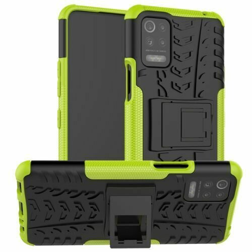 LG K52 Hülle Handy Tasche Outdoor Case Schutz Schale Back Cover Handyhülle TPU