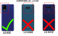 LG K52 Hülle Handy Tasche Outdoor Case Schutz Schale Back Cover Handyhülle TPU