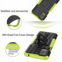LG K52 Hülle Handy Tasche Outdoor Case Schutz Schale Back Cover Handyhülle TPU