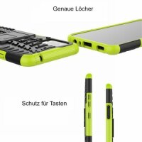 LG K52 Hülle Handy Tasche Outdoor Case Schutz Schale Back Cover Handyhülle TPU