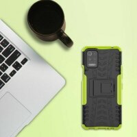 LG K52 Hülle Handy Tasche Outdoor Case Schutz Schale Back Cover Handyhülle TPU