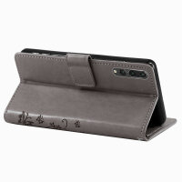 Huawei P20 Pro Handy Tasche Handyhülle Wallet Schutz Hülle Blumen Flip Cover