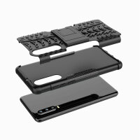 Outdoor Case Panzer Hülle Cover Huawei Handytasche Schutzhülle Handyhülle Handy Schwarz P30 in Schwarz