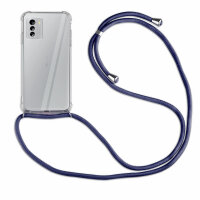 betterfon Handykette für Nokia G60 5G Handyhülle mit Band Hülle Smartphone Kette Blau