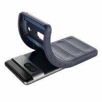Hülle für Google Pixel 7 Handyhülle Handy Tasche Back Cover Bumper TPU Case Blau