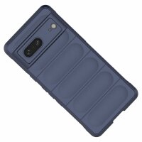 Hülle für Google Pixel 7 Handyhülle Handy Tasche Back Cover Bumper TPU Case Blau