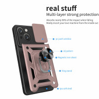 Handyhülle für Apple iPhone 15 Plus - Panzer Case Rosegold