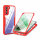 Handy Tasche für Samsung Galaxy S22+ 360° Grad Handyhülle mit Displayschutz