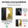 Handy Tasche für Samsung Galaxy S22+ 360° Grad Handyhülle mit Displayschutz