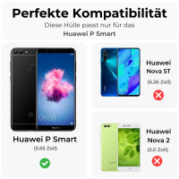 Huawei Hülle Crystal Panzer Case Handy Tasche...