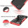 Schutz Hülle für Samsung Galaxy A22 5G Handyhülle Handytasche Outdoor Case TPU in Rot
