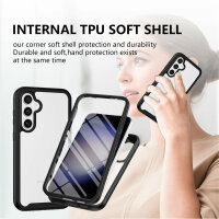 360 Grad Hülle mit eingebautem Displayschutz für Samsung Galaxy A35 5G Bumper
