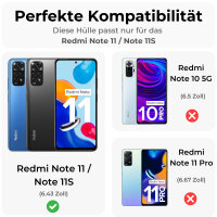 Hülle für Xiaomi Redmi Note 11 / Note 11S,...
