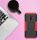 Schutz Hülle Xiaomi Handy Tasche Case Cover Silikon Schale Outdoor Handyhülle BF Xiaomi Redmi 9 Rot