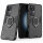 Xiaomi 12T, Hülle Schutzhülle Handyhülle Silikon Case 360° Drehbarer Ring Schwarz