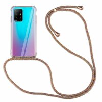 Handykette für Oppo A94 5G Handyhülle mit Band Schutz Hülle in Rainbow