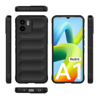 Hülle Xiaomi Redmi A1 Handyhülle Outdoor Case Back Cover Handy Tasche Bumper Schwarz