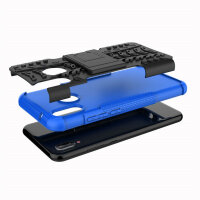 Outdoor Case Panzer Hülle Cover Huawei Handytasche Schutzhülle Handyhülle Handy Blau P20 Lite
