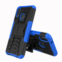 Outdoor Case Panzer Hülle Cover Huawei Handytasche Schutzhülle Handyhülle Handy Blau P20 Lite