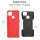 Handy Tasche Lenovo Motorola Panzer Hülle Hybrid Case Cover Schutzhülle Bumper Motorola Moto G9 Power Rot