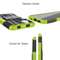 Schutz Hülle Xiaomi Handy Tasche Case Cover Silikon Schale Outdoor Handyhülle BF Xiaomi Poco M3 Grün