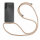 Handykette für Samsung Galaxy A05s Handyhülle mit Band Case TPU Hülle mit Kordel Beige / Braun