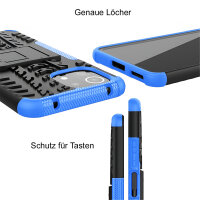 Schutz Hülle Xiaomi Handy Tasche Case Cover Silikon Schale Outdoor Handyhülle BF Xiaomi Mi 11 Lite 5G / 4G Blau