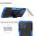Schutz Hülle Xiaomi Handy Tasche Case Cover Silikon Schale Outdoor Handyhülle BF Xiaomi Mi 11 Lite 5G / 4G Blau