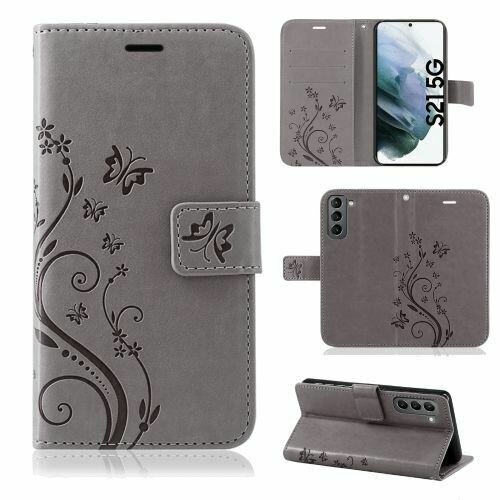 Handyhülle für Samsung Galaxy S21 5G Hülle Handy Tasche Flip Cover Case Etui TPU