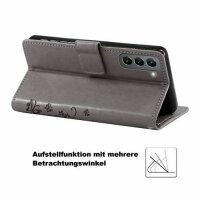 Handyhülle für Samsung Galaxy S21 5G Hülle Handy Tasche Flip Cover Case Etui TPU
