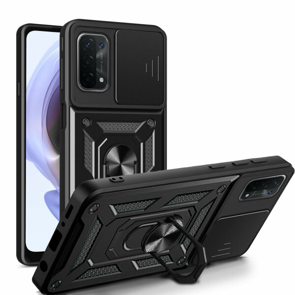 Oppo A54 5G/A74 5G Handyhülle Handy Tasche Hülle Outdoor Case TPU Silikon Bumper