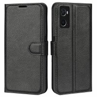 Handyhülle Oppo A76 Handy Tasche Schutz Hülle Flip Cover Wallet Case Etui Schale