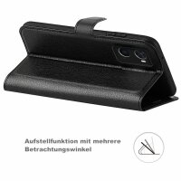 Handyhülle Oppo A76 Handy Tasche Schutz Hülle Flip Cover Wallet Case Etui Schale