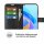 Handyhülle Oppo A76 Handy Tasche Schutz Hülle Flip Cover Wallet Case Etui Schale