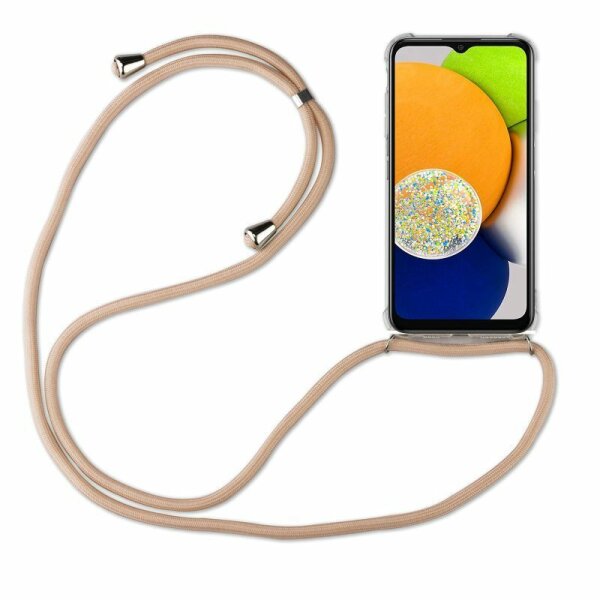 Handykette für Samsung Galaxy A03 Handyhülle mit Band Schutz Hülle Handy Tasche