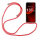 Handykette für Xiaomi 13T / 13T Pro Handyhülle mit Band Hülle mit Kordel Kette Rot