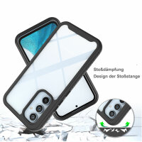Panzer Hülle Handy Tasche 360 Grad TPU vollschutz mit Integriertem Displayschutz Samsung Galaxy A54 5G