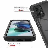 Motorola Moto G13 / G23 Hülle 360 Grad Handyhülle mit Integriertem Displayschutz