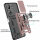 Outdoor Panzer Hülle Xiaomi Redmi 13C / Poco C65 Handyhülle Kameraschutz Ringhal Rosegold
