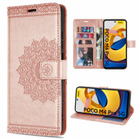 Hülle für Xiaomi Redmi Note 11s 5G / Poco M4 Pro 5G Handyhülle Handy Tasche Etui Rosegold
