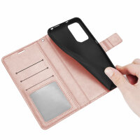 Hülle für Xiaomi Redmi Note 11s 5G / Poco M4 Pro 5G Handyhülle Handy Tasche Etui Rosegold