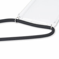 Handykette für Xiaomi Redmi A1 Handyhülle mit Band Hülle mit Kordel Handy Tasche Schwarz