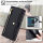 Handykette Samsung Hülle mit Band Handyhülle Kartenfächer PU Leder Umhängetasche Galaxy S24 Ultra Schwarz