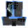 Outdoor Hülle für Samsung Galaxy S23 Ultra Handyhülle Handy Tasche Bumper TPU Blau